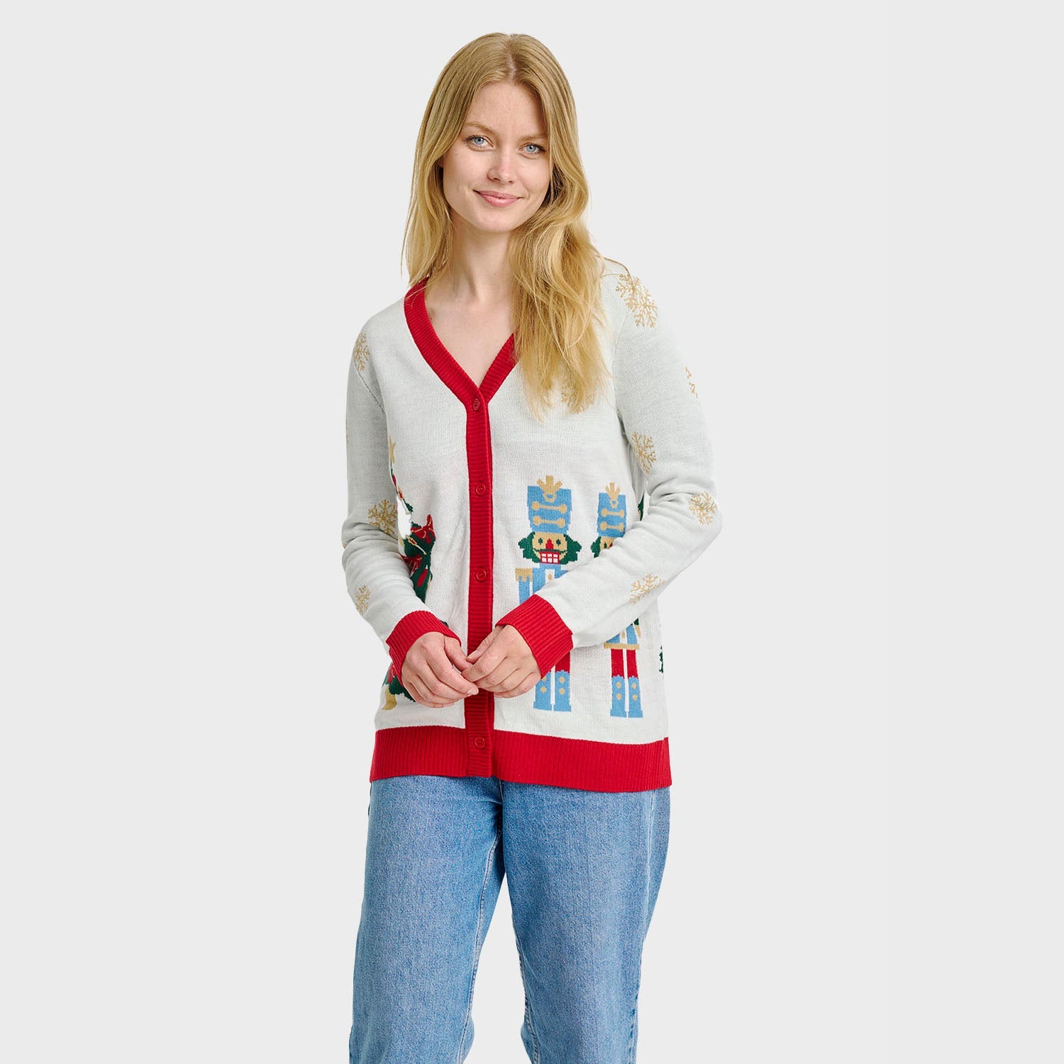 The Nutcracker Christmas Cardigan β Women